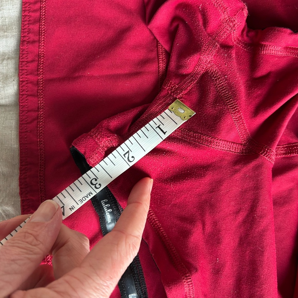 lululemon athletica pace rival Red A-Line Skirt skirt - Picture 8 of 10